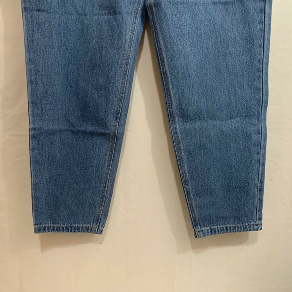 Missguided Womens NWT Riot Highwaisted Mom Jeans in Rigid Blue Size 12R / UK 16R - Picture 2 of 6